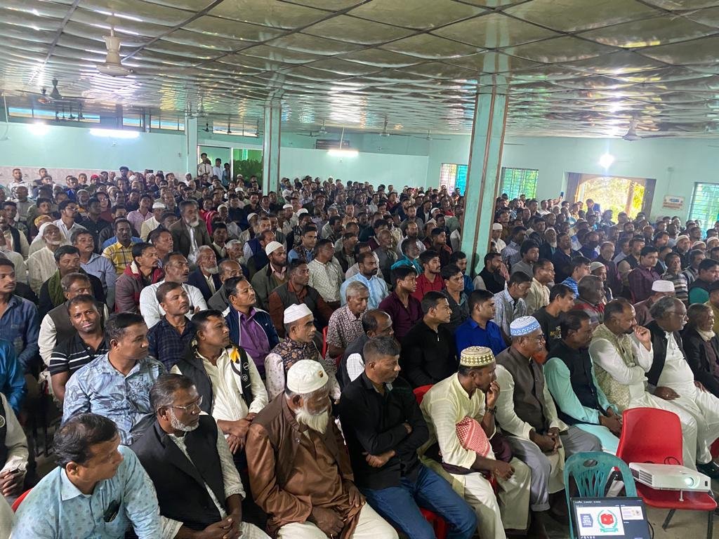 ফরিদপুর জেলার সদর উপজেলা আওয়ামীলীগ কর্তৃক মনোনিত “ভোট প্রার্থনা” কর্মী (ক্যাম্পেইনার) প্রশিক্ষণ অনুষ্ঠিত